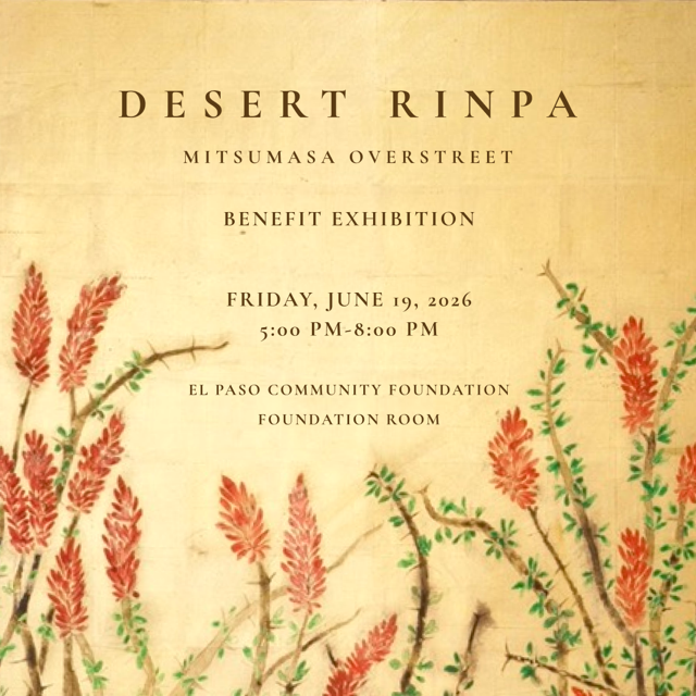 	 Experience Desert Rinpa, a special exhibition by Mitsumasa Overstreet