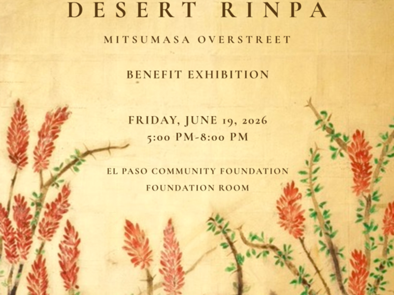	 Experience Desert Rinpa, a special exhibition by Mitsumasa Overstreet