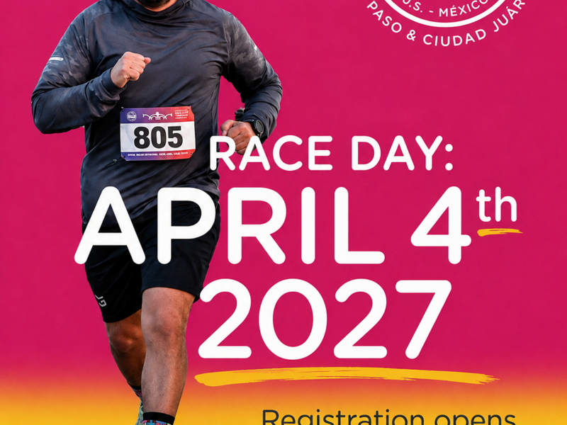 Run Internacional Returns Sunday, April 4, 2027! 🏃‍♀️